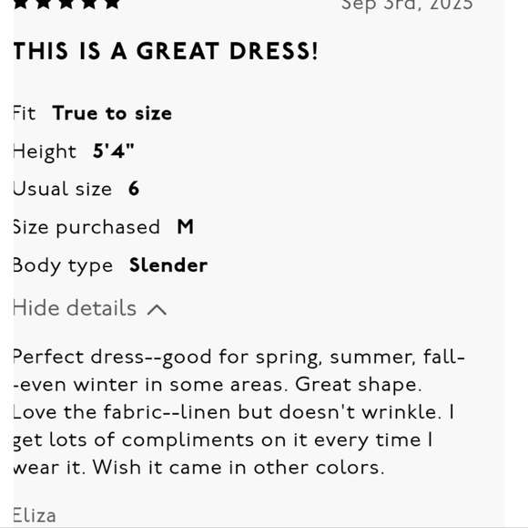 Madewell Pleated Midi Shirtdress in 100% Linen - NWT - Picture 16 of 16